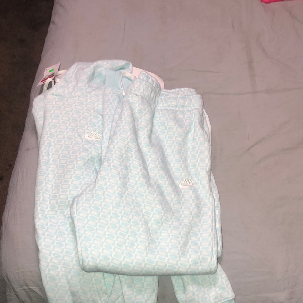 Nike Blue Sweatpants Comfortable Joggers